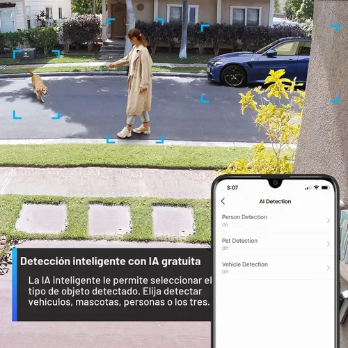 Vista 7 de [Usado] TP-Link Tapo 2K QHD Sistema de cámara de seguridad inalámbrica para exteriores, batería de hasta 180 días, visión nocturna a