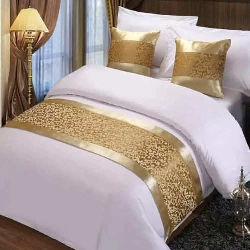 Vista 3 de Twelve 2 fundas de almohada de color champán para el hogar, hotel, cama, sofá, funda de cojín, decoración de 19.7 x 19.7 in