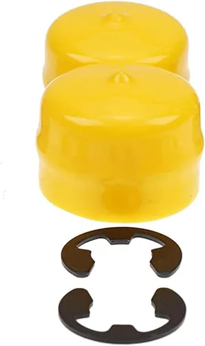 Vista 3 de DVPARTS Tapa de eje y anillo de retención R27434 M143338 para tractor John Deere
