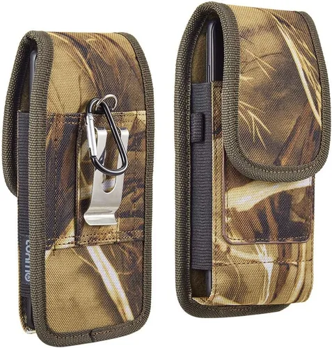 Vista 3 de Funda resistente para teléfono celular con clip para cinturón para Samsung Galaxy S22 Ultra S22+ A13 4G 5G A53 A03s S21 FE A02s A52 A12 A42 A32 S21+