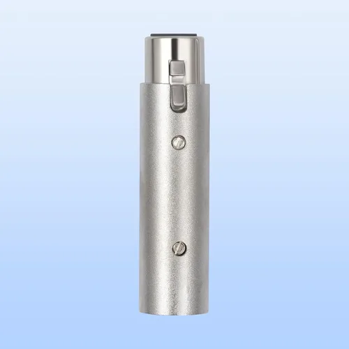Vista 2 de XLR - Adaptador hembra de 3 pines a macho de 5 pines, divisor de señal DMX/audio, cable blindado doble con terminales chapados en plata para 3Pin F