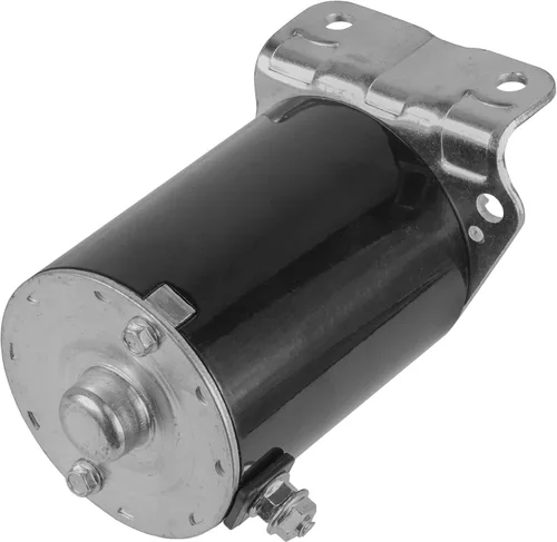 Vista 3 de Arranque Caltric Compatible con tractor de césped y jardín John Deere E100 E110 100 Series / Engranaje de acero mejorado de 14 dientes