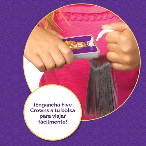 Vista 7 de Five Crowns - Juego de cartas impermeable estilo Rummy para niños, noche