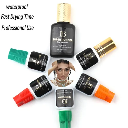 Vista 8 de Lava Lash - 1 extensión de pestañas Ibeauty Ultra Super Glue de 0.2 fl oz, pegamento de extensión de pestañas semipermanente, tiempo de secado