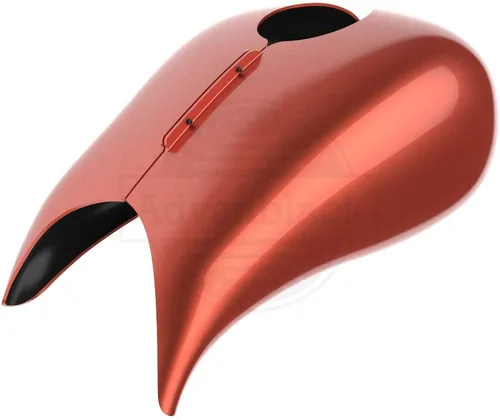 Vista 88 de Cubierta de tanque de combustible estirada para motocicleta Harley, cubiertas de tanque de 1 galón, protectores de combustible. Compatible