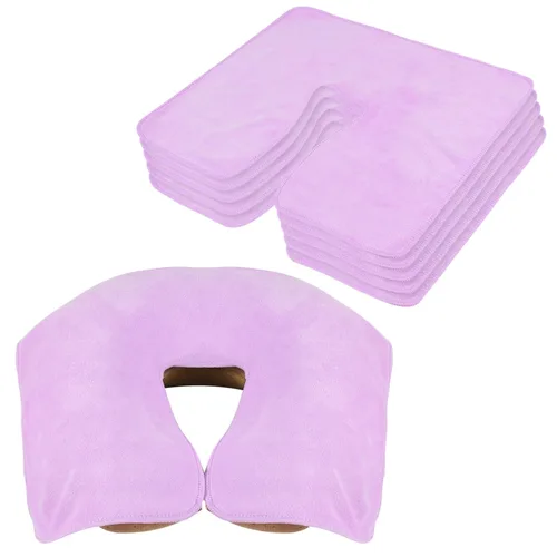 Vista 15 de SINLAND Fundas de microfibra para cuna facial, tamaño grande, suave y reutilizable, antiadherente, para reposacabezas de masaje, adecuada