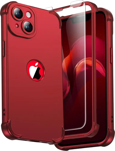 Vista 91 de ORETECH Funda para iPhone 11, con [2 protectores de pantalla de vidrio templado] [prueba de caídas de grado militar de 10 pies]