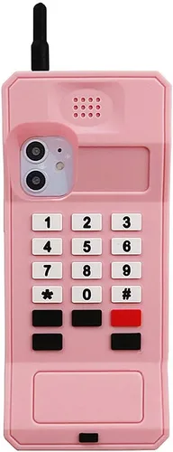 Vista 8 de UnnFiko Fundas para teléfono de iPhone 7/8 para mujeres y niñas, funda de goma suave con diseño retro clásico 3D, carcasa protectora de silicona
