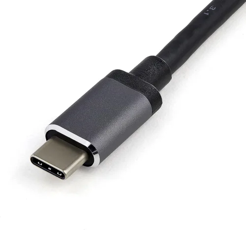 Vista 3 de StarTech.com Adaptador multipuerto USB C – Mini base de viaje USB-C con HDMI 4K o VGA de 1080p – 3 concentradores USB 3.0, SD, GbE, audio, 100 W PD