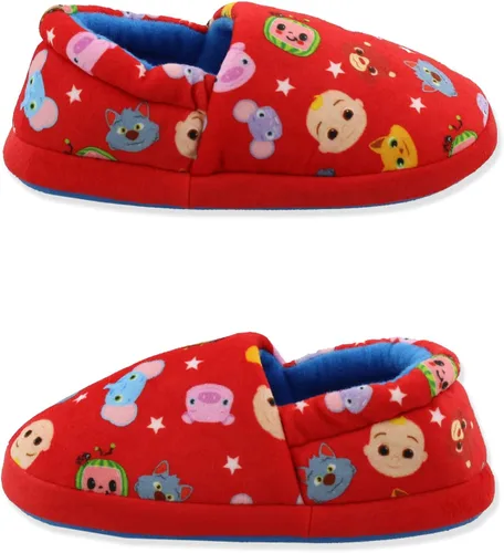 Vista 5 de Cocomelon Pantuflas Aline de felpa para niños pequeños y niños