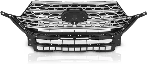 Vista 16 de GRAND ORANGE Rejilla de parachoques delantero cromada, compatible con Ford Bronco 1992-1996, compatible con Ford F150 F250 F350 1992-1997 FO1200173
