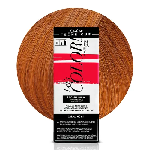Vista 22 de L'Oréal Technique Let's Color! Conditioning Gelee - Tinte permanente para el cabello, color multidimensional de alto impacto, fórmula