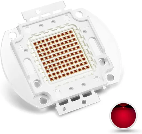 Vista 20 de Chip LED de alta potencia de 100W., H&PC-60104, 100.00watts, 34.0 volts M) Espectro completo (380-840 nm)