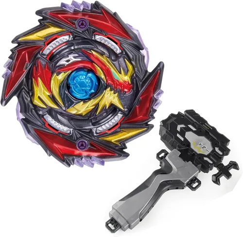 Vista 4 de Gyro Battling Tops Burst SuperKing, Lanzador de Giroscopio y Juego de Batalla con Agarre, Sistema de Capas DB de Giro a la Derecha, Set de Juguetes