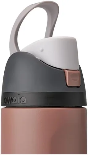 Vista 3 de Owala Freesip - Botella de agua de acero inoxidable, Bedrock, 24 onzas