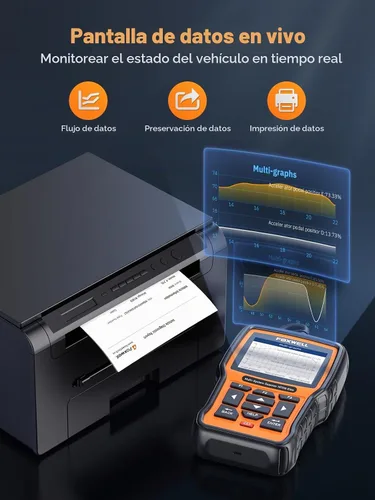 Vista 5 de FOXWELL NT510 Elite Herramienta de Escaneo Bidireccional Apta para Mercedes-Benz Sprinter Smart Maybach, Herramienta de Escaneo de Diagnóstico