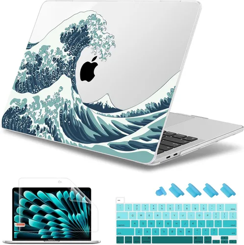 Vista 26 de May Chen Funda para MacBook Pro de 13 pulgadas M2 2023, 2022, 2021, 2020 A2338 M1 A2251 A2289, carcasa rígida de plástico para MacBook Pro de 13