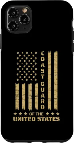 Vista 13 de Funda USCG de la Guardia Costera de Estados Unidos y la bandera estadounidense USCG para iPhone 16