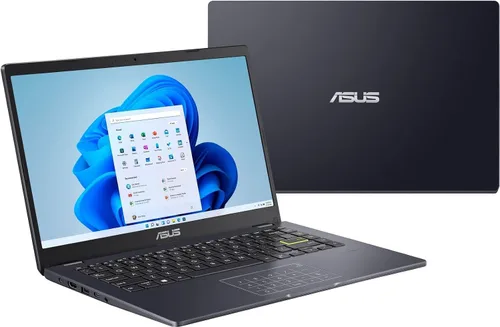 Vista 6 de ASUS Computadora portátil E410MA de 14 pulgadas, procesador Intel Celeron N4020 de 1.1 GHz; RAM integrada DDR4 de 4 GB; almacenamiento eMMC de 64