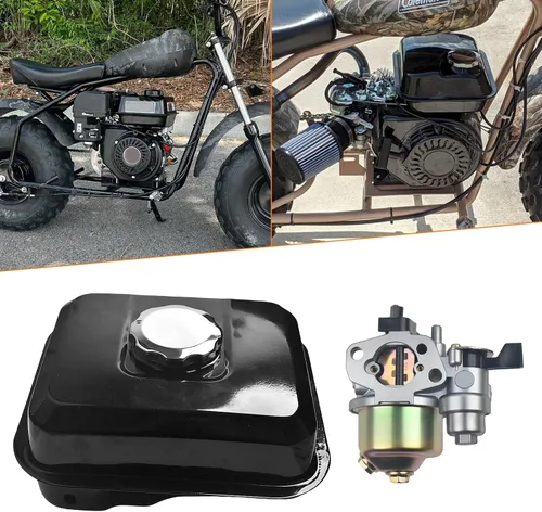 Vista 7 de Kit de tanque de combustible de gas con carburador compatible con Predator 212cc 196cc 6.5hp para Honda GX160 GX200 para Coleman CT200U BT200X KT196