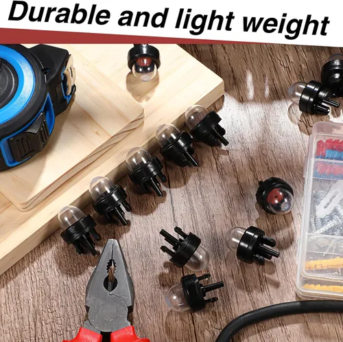 Vista 7 de Therwen 10 bombillas de cebador de motosierra 188-512 a presión 503936601 530047721 compatible con soplador de hojas de motosierra 125b 125bx 125bvx