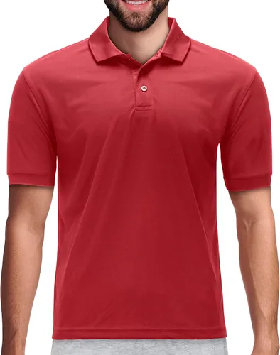 Vista 74 de Premium Wear - Camisetas tipo polo para hombre, con gran absorción de humedad