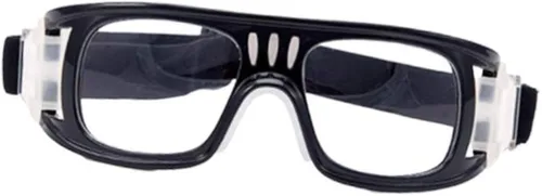 Vista 3 de LIOOBO - Gafas protectoras de fútbol resistentes a los rayos UV, a prueba de golpes, para baloncesto, ciclismo, deportes al aire libre, gafas