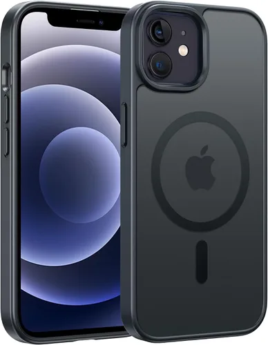 Vista 286 de FNTCASE - Funda para iPhone 16 Pro: magnética, mate, translúcida, de grado militar, protectora contra caídas, resistente, fina, duradera y a prueba