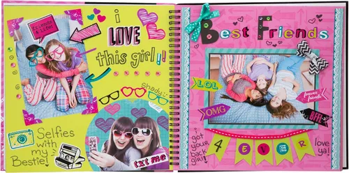 Vista 4 de álbum de recortes Friends 4 Ever de Alex Toys