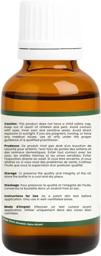 Vista 3 de R V Essential Aceite puro de Mehendi (Henna) 0.2 fl oz (0.169oz)- (100% puro y natural)