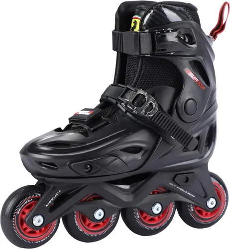 Vista 3 de Ferrari - Patines en línea ajustables, divertidas cuchillas para niños, patines para principiantes para niñas, hombres y mujeres