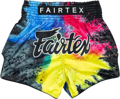 Vista 14 de Fairtex Pantalones cortos de boxeo Muay Thai de corte delgado "Kabuki