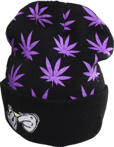 Vista 3 de Weed - Gorro de marihuana enrollable