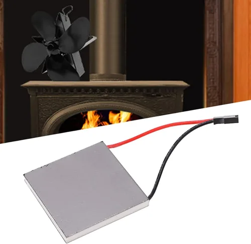 Vista 9 de Hoja del generador de la fan de la chimenea, Accesorios del ventilador de la chimenea Hoja del generador de energía 440.6 °F Resistencia a altas