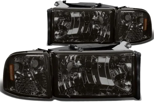 Vista 8 de DNA MOTORING HL-OH-DR944P-BK-AM Montaje para luz delantera, para el lado del piloto y del acompañante, color negro/ámbar