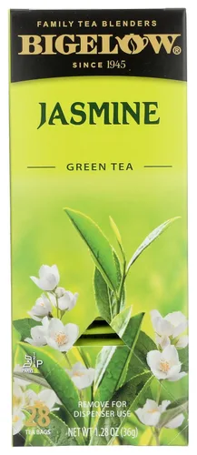 Vista 28 de Bigelow Té verde con melocotón, cajas de 20 unidades (paquete de 6) Té con cafeína con té verde y menta, 120 bolsas de té en total