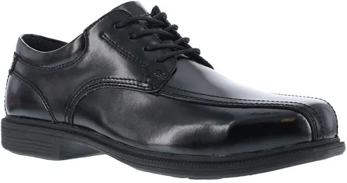 Vista 2 de Florsheim Mens Coronis antideslizante punta de acero - Negro