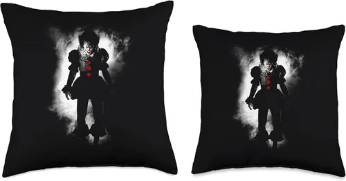 Vista 3 de Pennywise IT – Almohada flotante, 16.0 x 16.0 in, multicolor