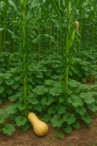 Vista 5 de Calorie Crop Survival Kit de semillas de 1 mes – Cultiva calorías de 30 días – Semillas de maíz, frijoles y calabaza – Polinización abierta