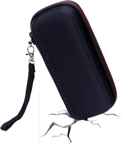 Vista 8 de LTGEM - Funda para altavoz Bluetooth portátil JBL Flip 7/6/5/Grip 3. Negro/Rojo