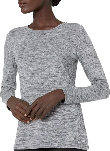 Vista 3 de Tienda Essentials Camiseta Tech Stretch de manga larga para mujer (disponible en tallas grandes)