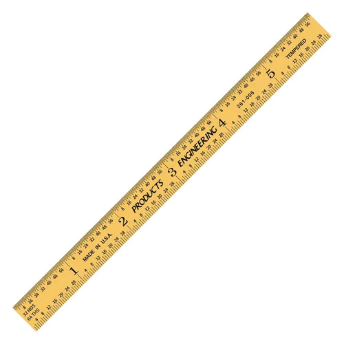 Vista 14 de Regla de maquinista de 6 pulgadas/150 mm, regla de 64 y mm Recubrimiento TiN rígido