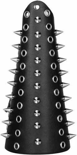 Vista 2 de Jeilwiy Pulsera de guante de cuero, brazaletes medievales, muñequera vikinga, caballero LARP, brazos vikingos, disfraz renacentista