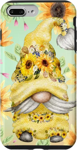 Vista 12 de Sunflower Gnome for Garden Mom Hippies Cute Summer Pattern Case for iPhone 17