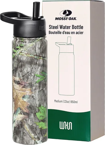 Vista 13 de Wildkin Kids - Botella de agua de acero inoxidable de 14 onzas para niños – Sin BPA, a prueba de fugas, aislada, fácil de limpiar - Ballerina