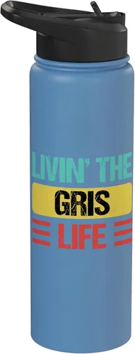 Vista 11 de Gris Name Stainless Steel Insulated Water Bottle Black