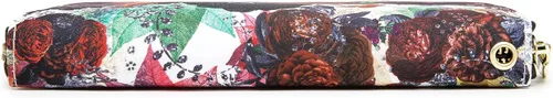Vista 91 de Cartera de mano para mujer, estilo bohemio, con RFID, elegante, espaciosa con correa para viajes, capacidad para tarjetas, teléfono, dinero