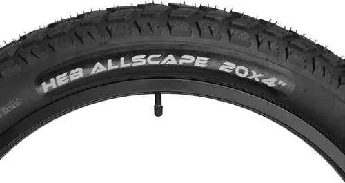 Vista 3 de ALLSCAPE 20x4.0 en Neumático de llanta ancha para E-Bike MTB, Neumático de bicicleta de montaña E-Bike de alta resistencia y alto rendimiento