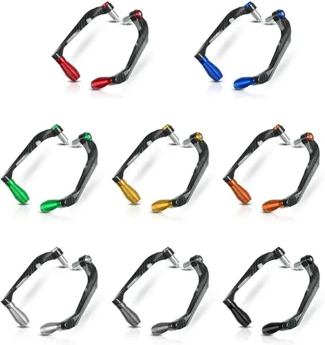 Vista 4 de B-King GSX1300 - Maneta de motocicleta para Suzuki BKING 1340 GSX1300BK 2007-2012 (color plata)