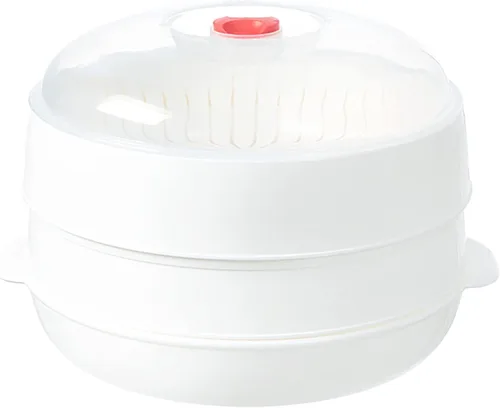 Vista 10 de Vaporizador de verduras para microondas, vaporizador de microondas para verduras, tazón de calefacción para microondas, micro utensilios de cocina